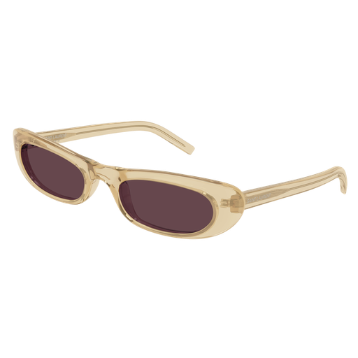 Lunettes de soleil Saint Laurent Femme SL 557 SHADE007-YELLOW-YELLOW-VIOLET53 - SL 557 SHADE007-YELLOW-YELLOW-VIOLET53
